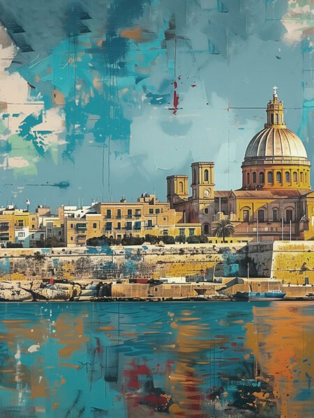 CYW0010 艺术画 城市