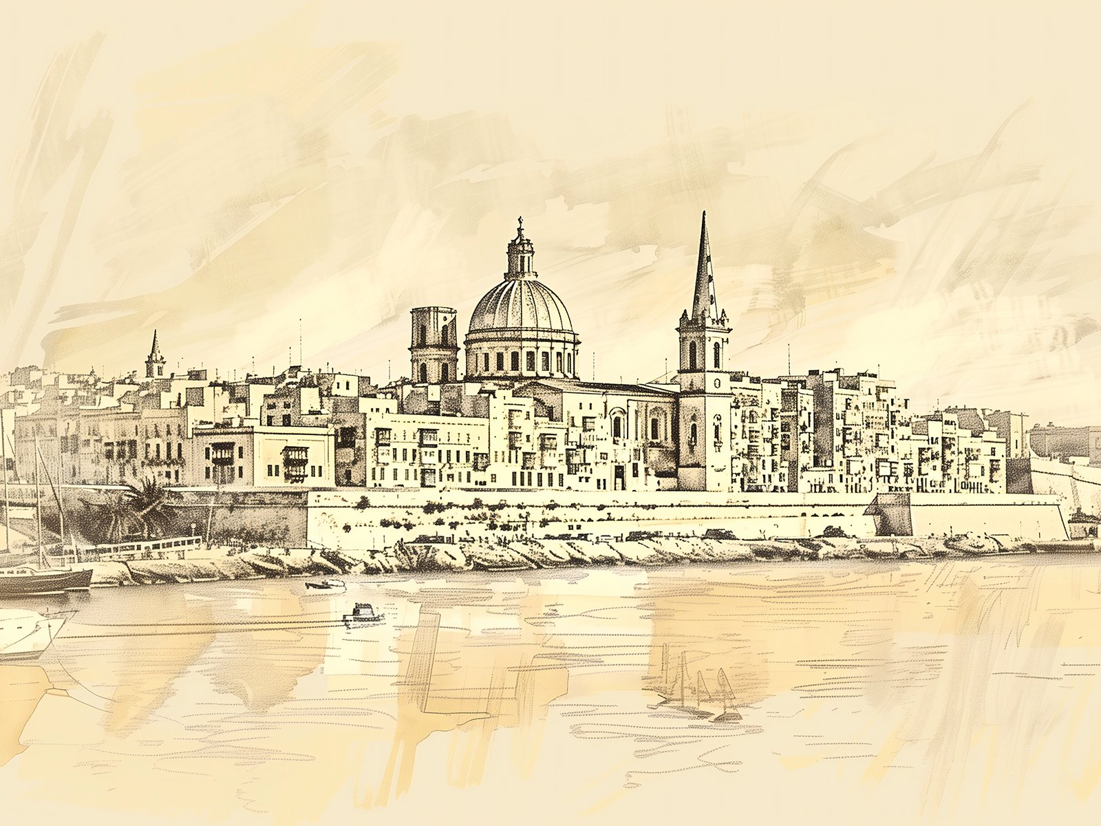 Serene European Ancient City 1 Serene European Ancient City