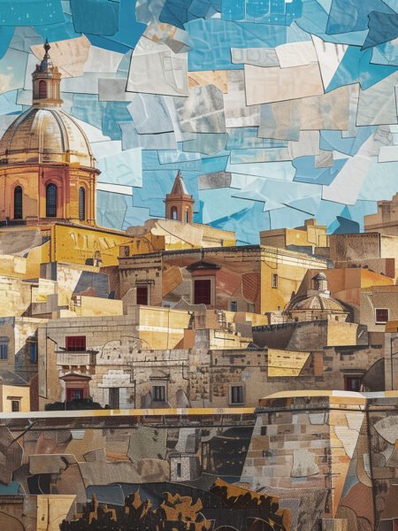 威0006 艺术画 城市