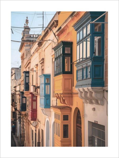 地中海彩梦 HJ0028 艺术画 建筑