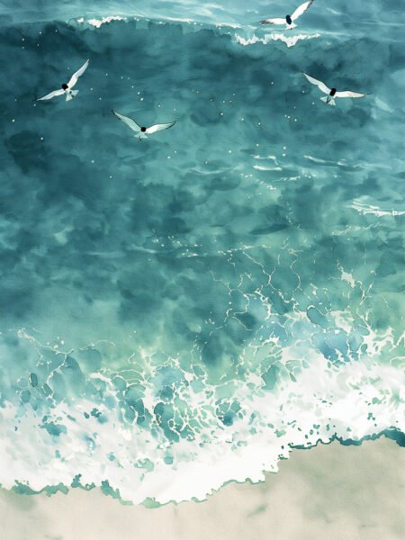 海鸥之舞 JCM0016 艺术画 城市